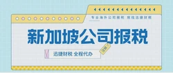 新加坡公司报税都包含什么税种？