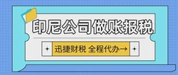 印尼公司做账报税