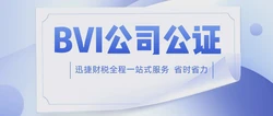 BVI公司公证认证流程及所需材料详解