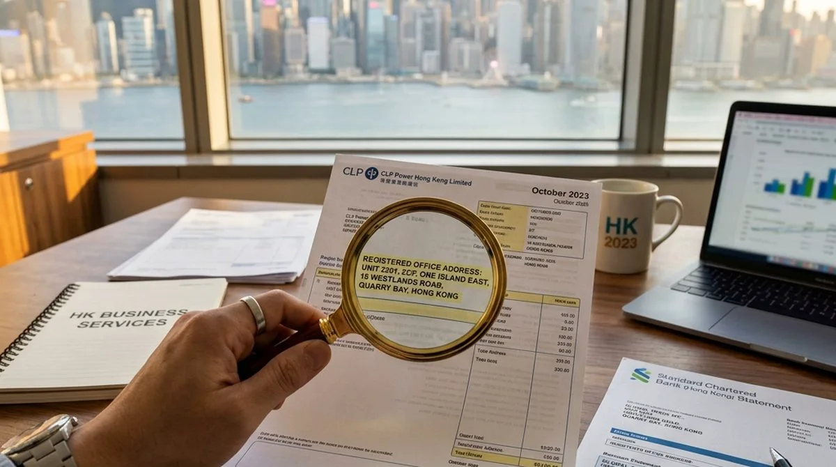 香港业务总被卡？90%因地址证明不合规！揭秘避坑指南，助你顺利过审